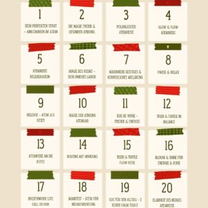 Atemreise Adventskalender 2025